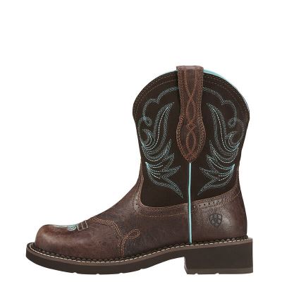 Ariat Fatbaby Heritage Dapper Kraliyet Mavisi Çikolata Western Csizma Bayan (33908-152)